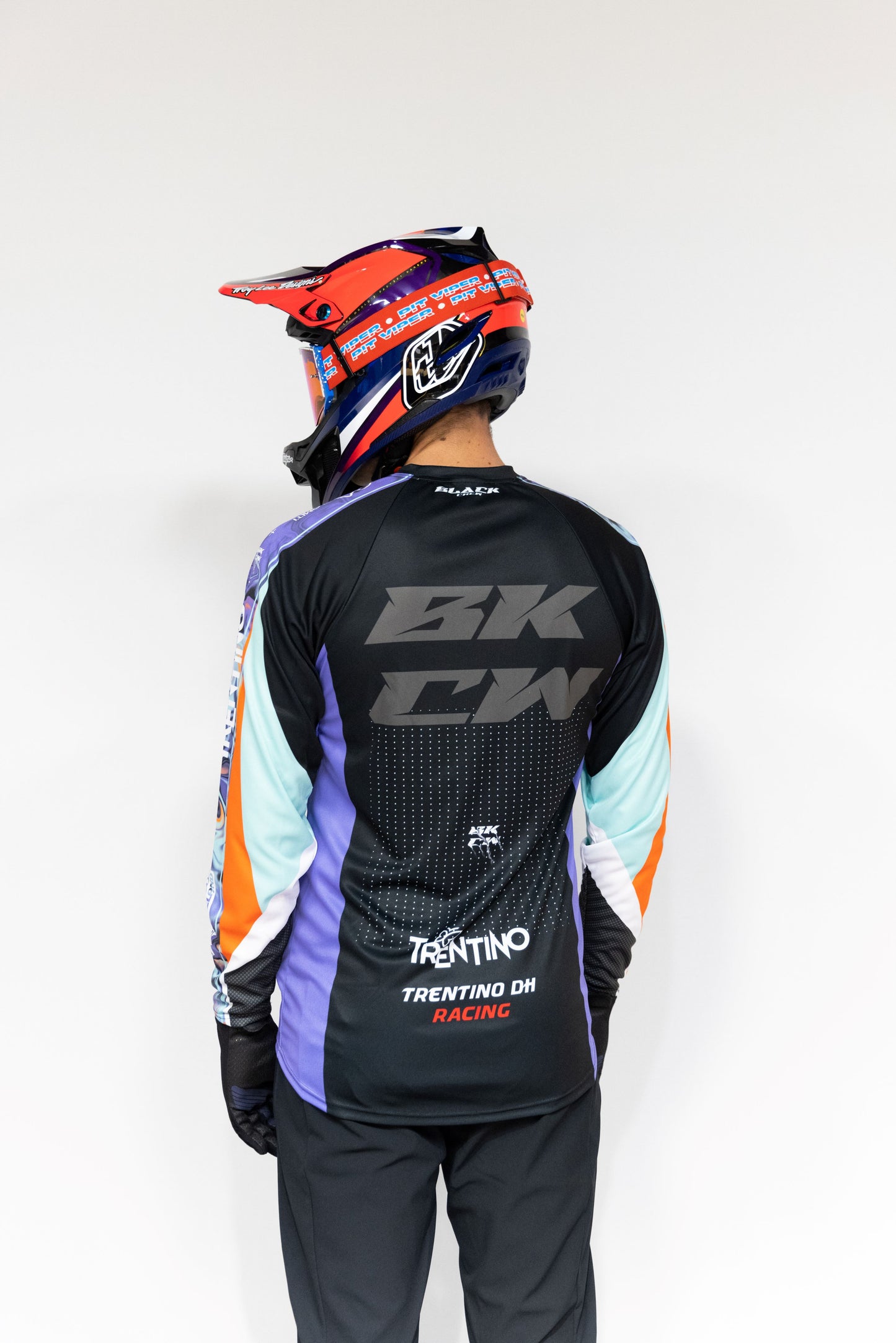 Jersey Trentino DH Racing nero 2023 - Black crew shop