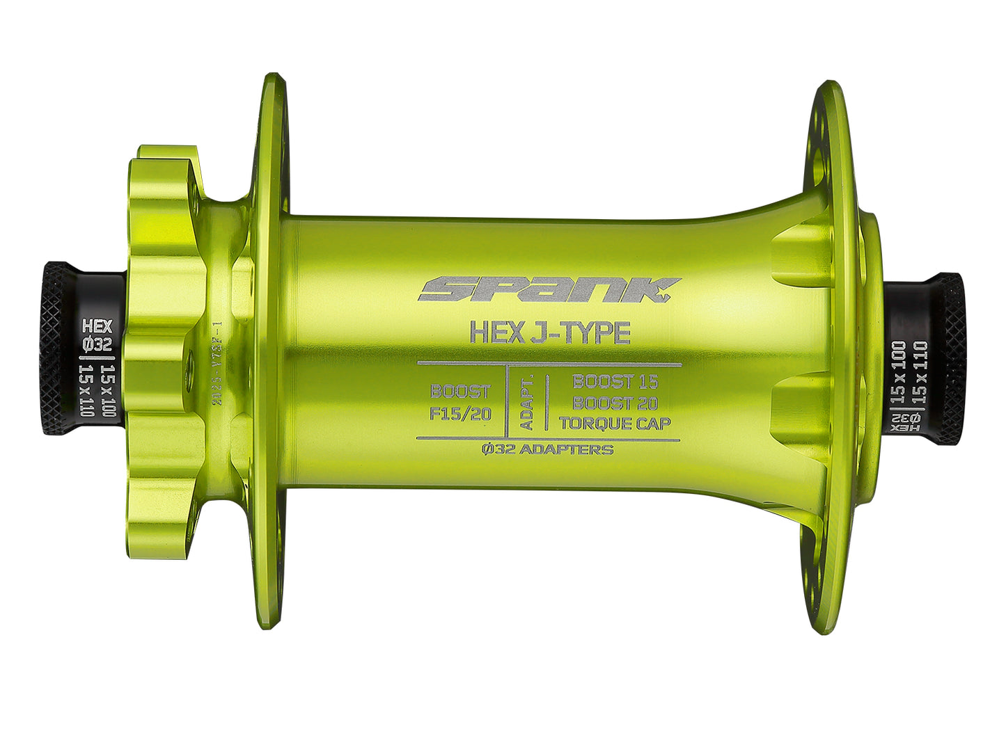 Mozzo Spank HEX J-Type Boost F15/20 Hub, 32H front hub