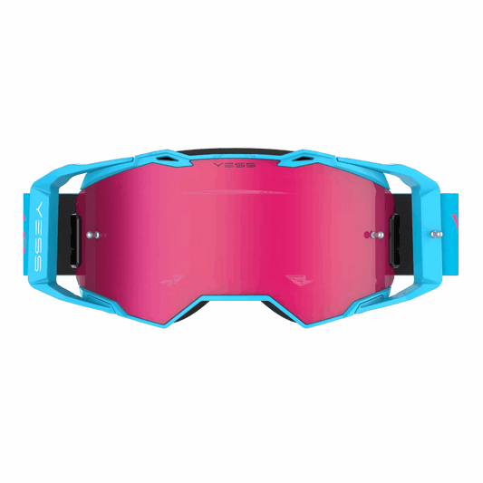 Maschera Yess Apex-1 Blue Candy Pink