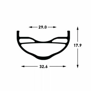 Cerchio Stan's No Tubes FLOW EX3 - 32 fori