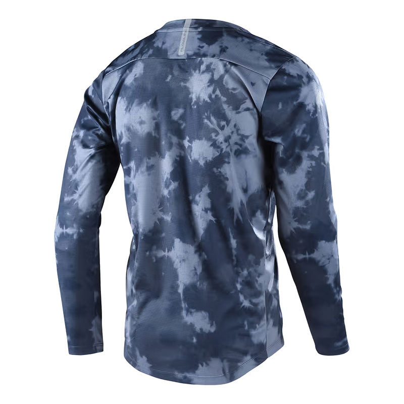 Maglia MTB SKYLINE AIR PLOT Grigio - Black crew shop