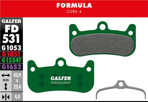 Pastiglie Galfer FD531 - Black crew shop