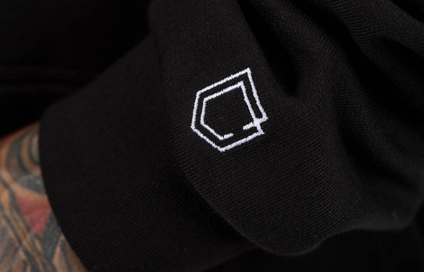 FELPA CON CAPPUCCIO COMMENCAL BICYCLE BLACK - Black crew shop