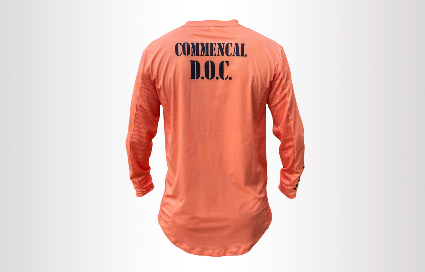 MAGLIA MANICHE LUNGHE COMMENCAL ORANGE - Black crew shop