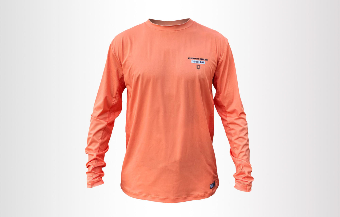 MAGLIA MANICHE LUNGHE COMMENCAL ORANGE - Black crew shop