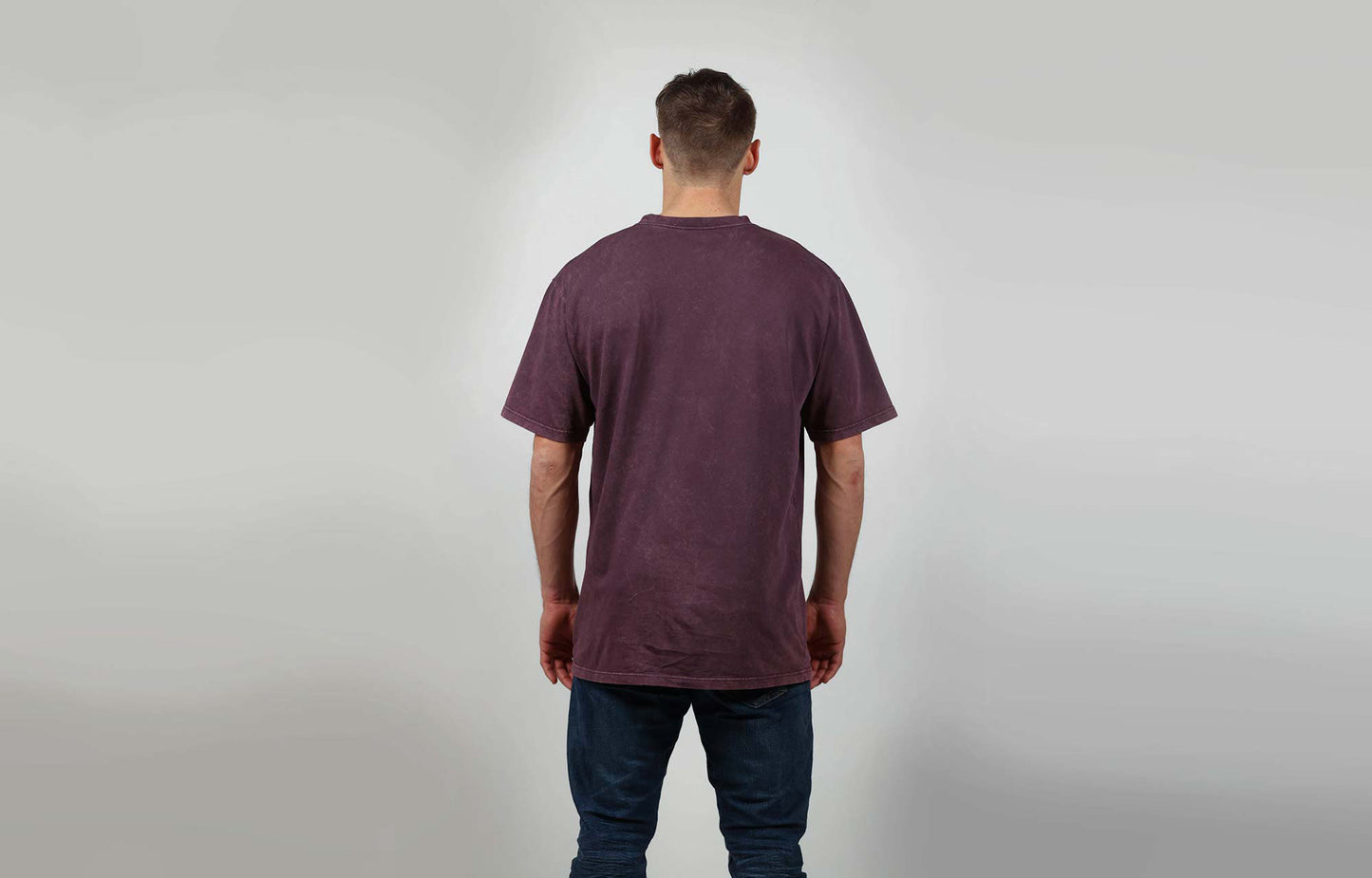 T-SHIRT COMMENCAL WASHED WINE - Black crew shop