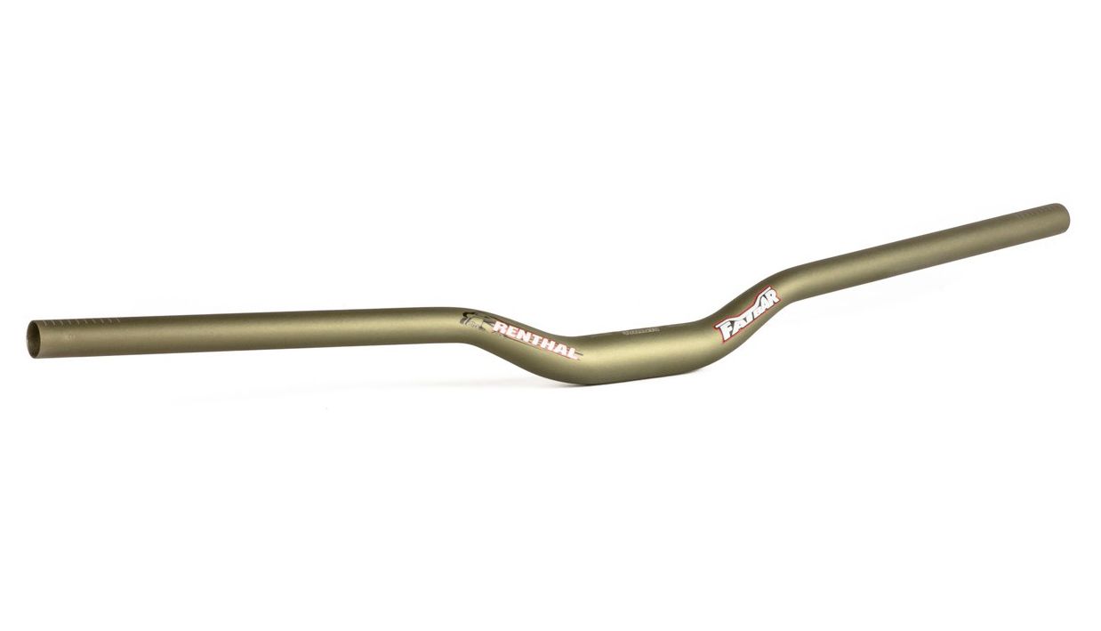 MANUBRIO RENTHAL FATBAR® V2 31,8 ALUGOLD - Black crew shop