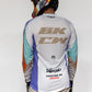 Jersey Trentino DH Racing bianco 2023 - Black crew shop