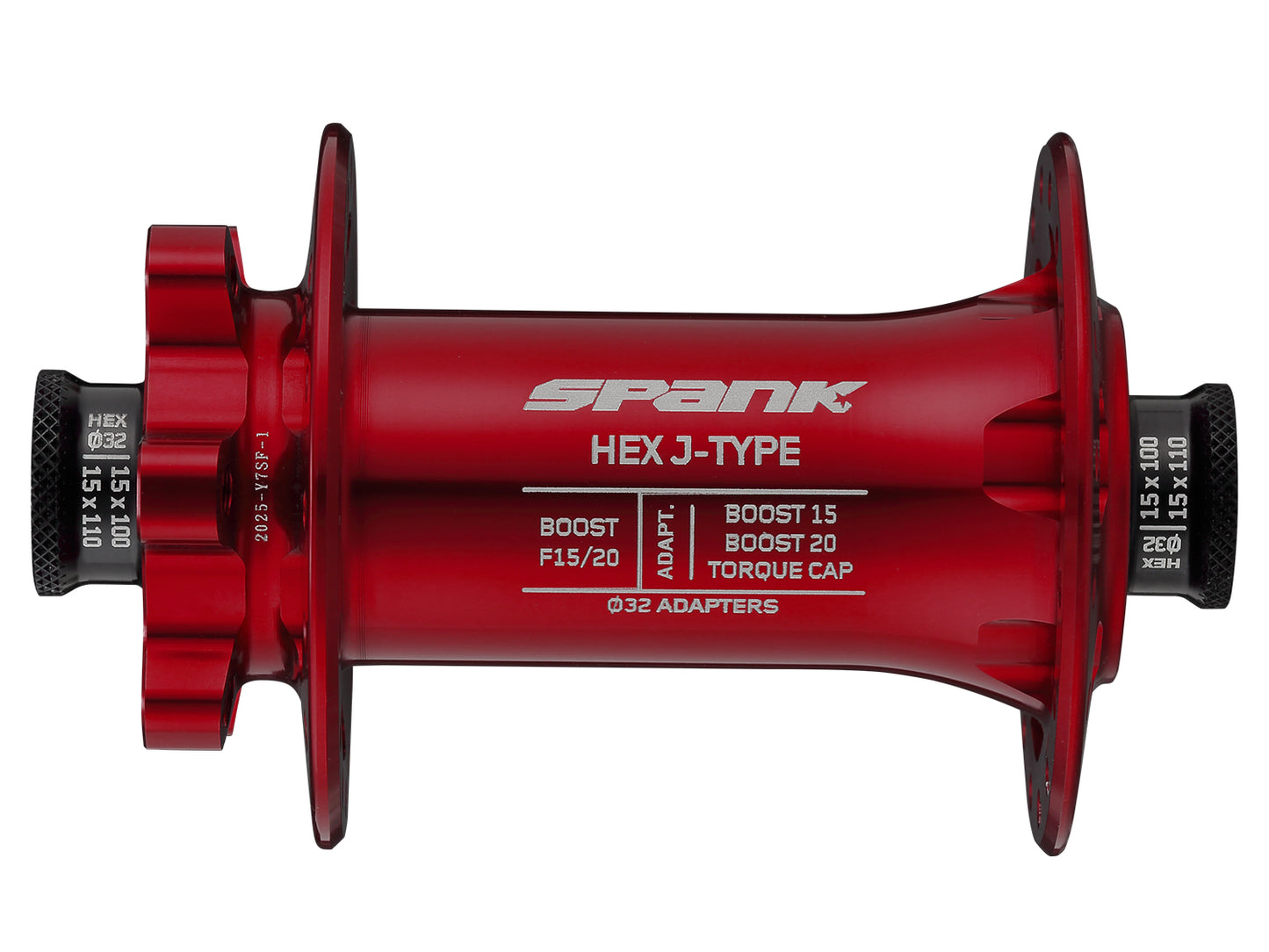 Mozzo Spank HEX J-Type Boost F15/20 Hub, 32H front hub