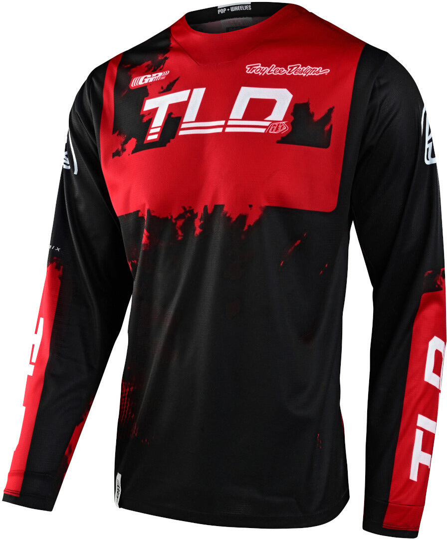 Maglia motocross GP ASTRO rosso - Black crew shop