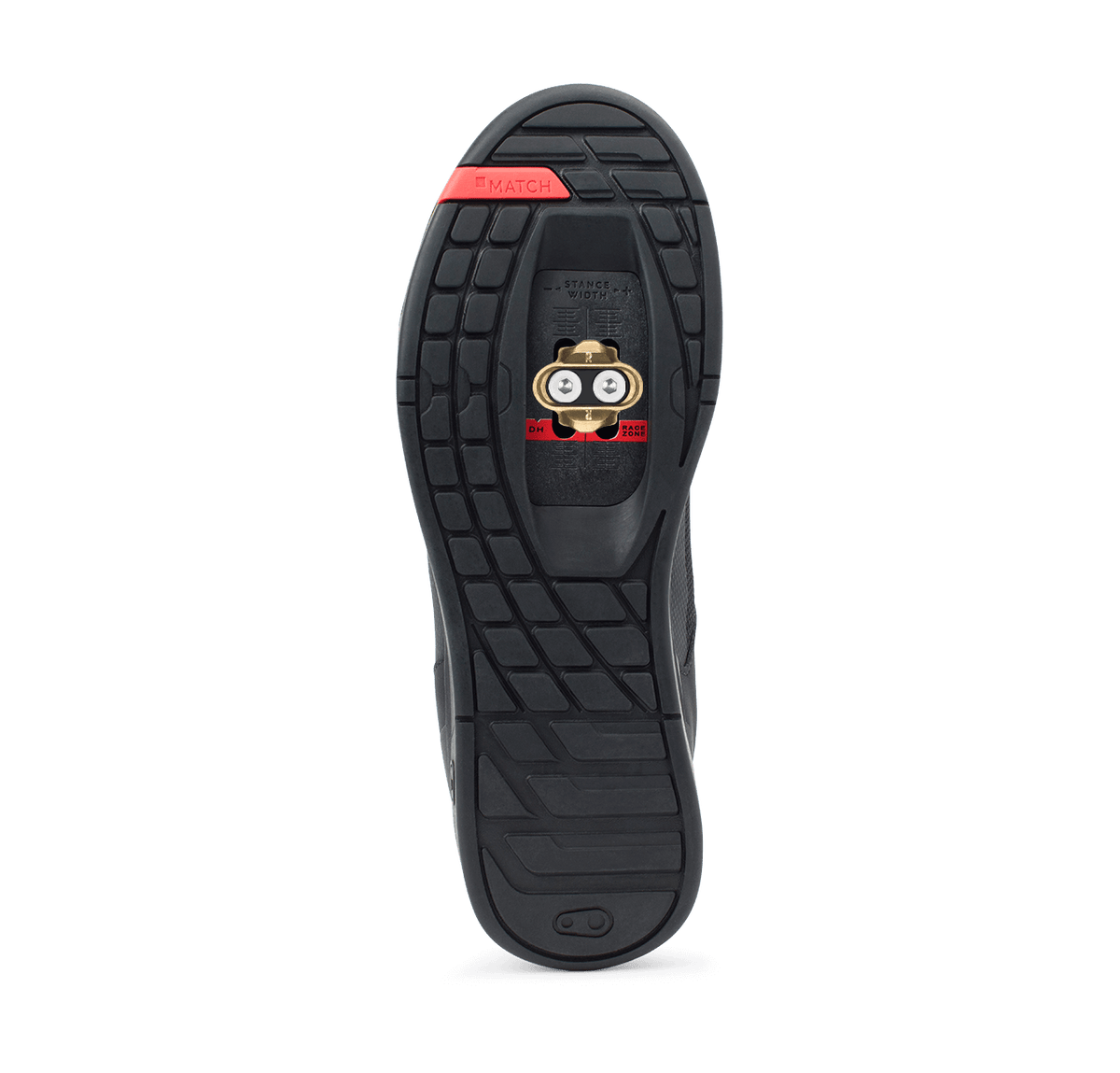 Mallet Lace Clip-In Shoes - Black/Red – vista 2