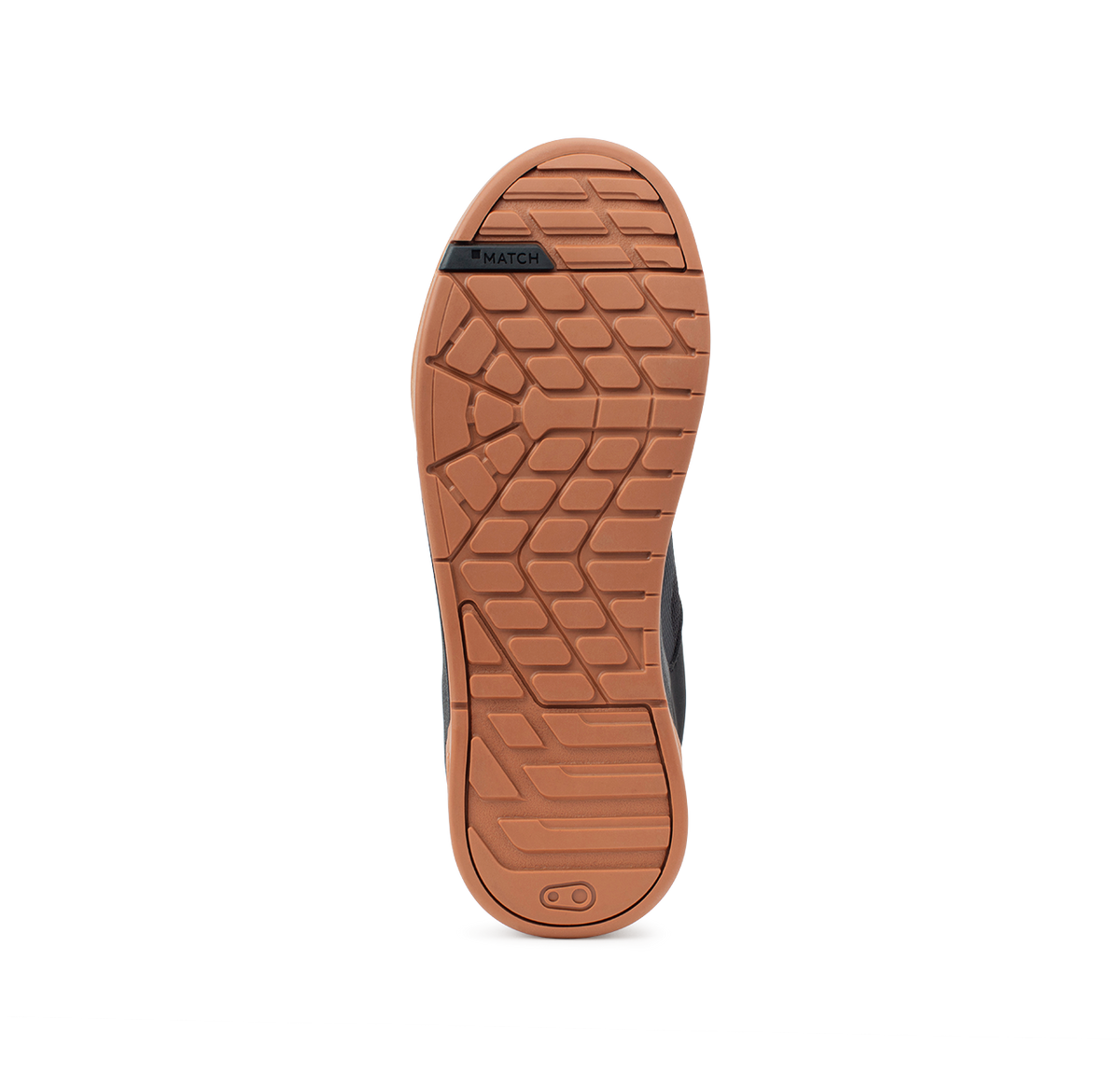 Stamp Lace Flat Shoes - Black/Gum – vista 2