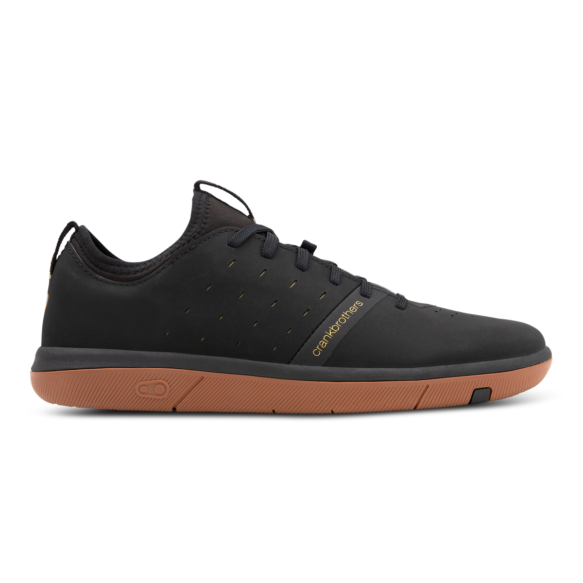 Stamp Street Fabio Flat Shoes - Black/Gum – vista 3