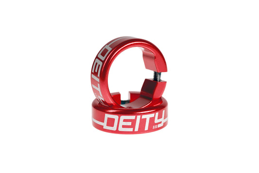 Deity Grip Clamps – Rosso