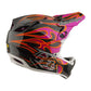 Troy Lee Designs D4 Carbon Torched Carbon / Magenta – vista 2
