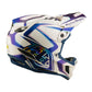 Troy Lee Designs D4 Composite Flared White / Indigo – vista 2