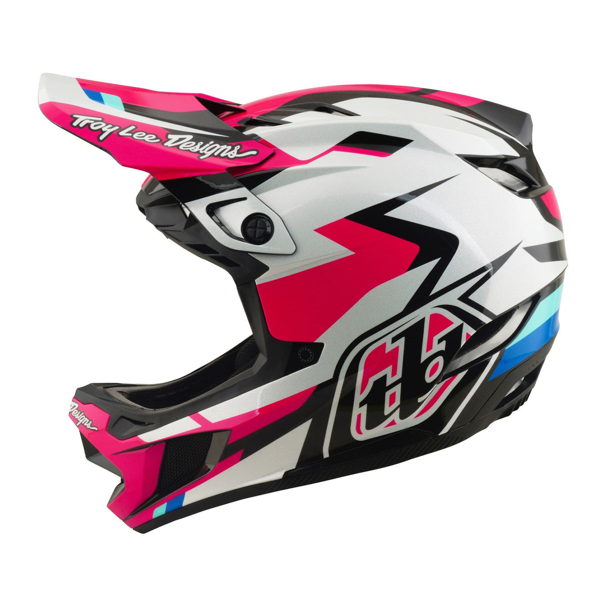 Troy Lee Designs D4 Polyacrylite Roamer Magenta – vista 1
