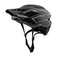 Troy Lee Designs Flowline SE MIPS Pinstripe Charcoal / Black – vista 3