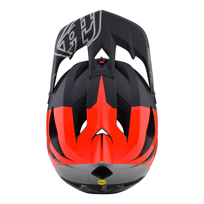 Troy Lee Designs Stage MIPS Nova Glo Red – vista 2