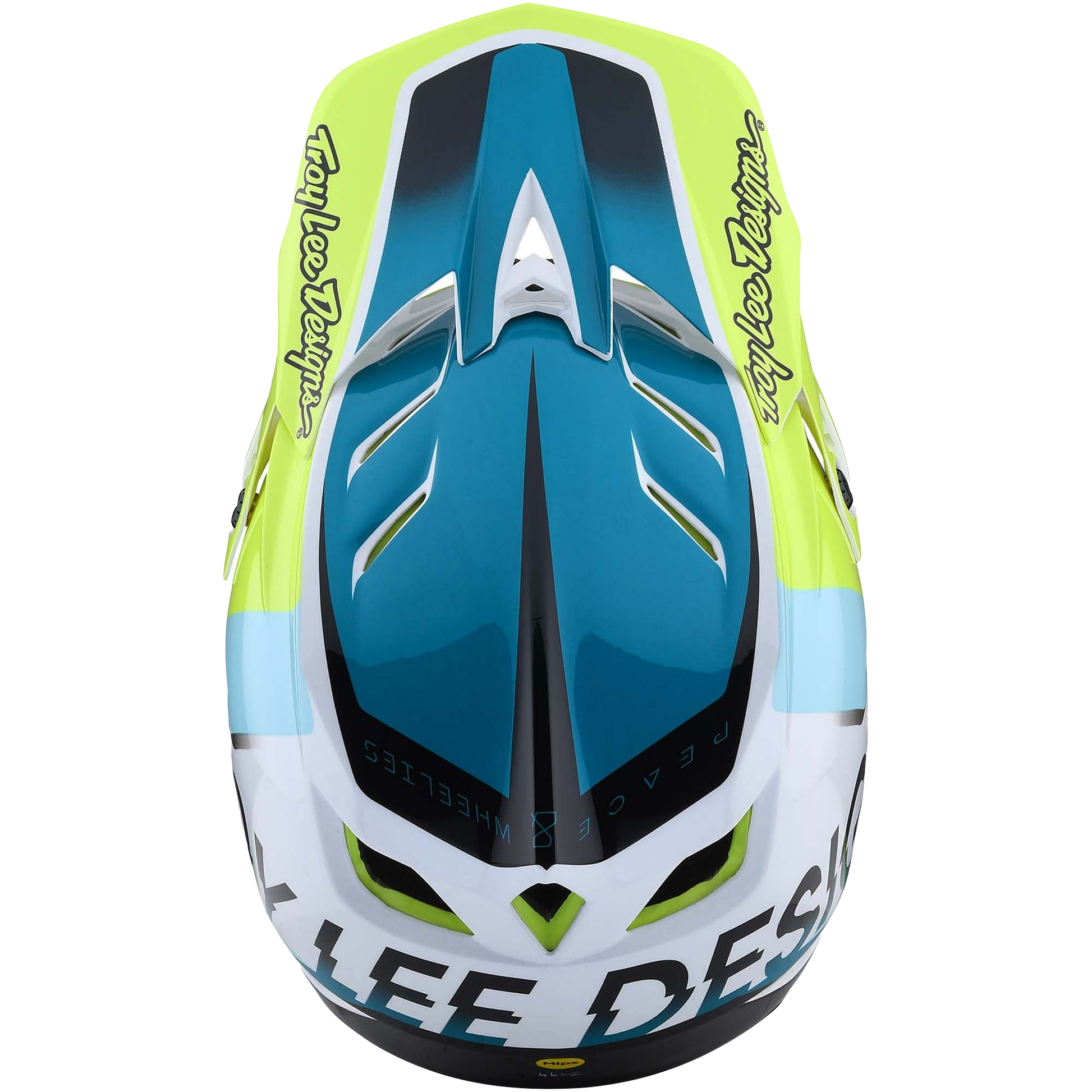 Casco MTB D4 COMPOSITE QUALIFIER white/green - Black crew shop